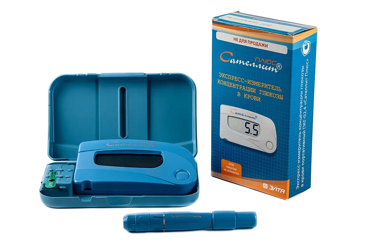 Глюкометр Elta Satelit Plus в Москве и Московской области от магазина Ammina